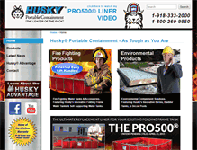 Tablet Screenshot of huskyportable.com